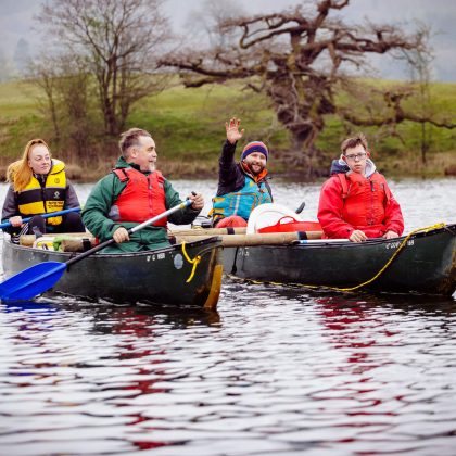 Group Canoeing